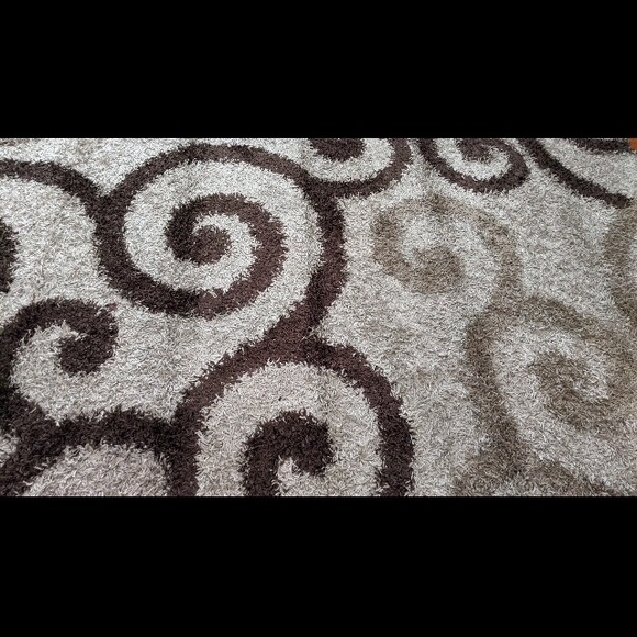 Swirl Brown Carpet (Cleaned) - Picture 3 of 3